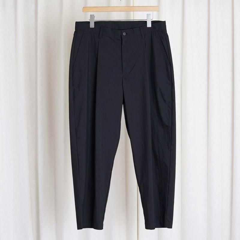 【Porter Classic ポータークラシック】 POPLIN DUKE ELLINGTON PANTS / BLACK