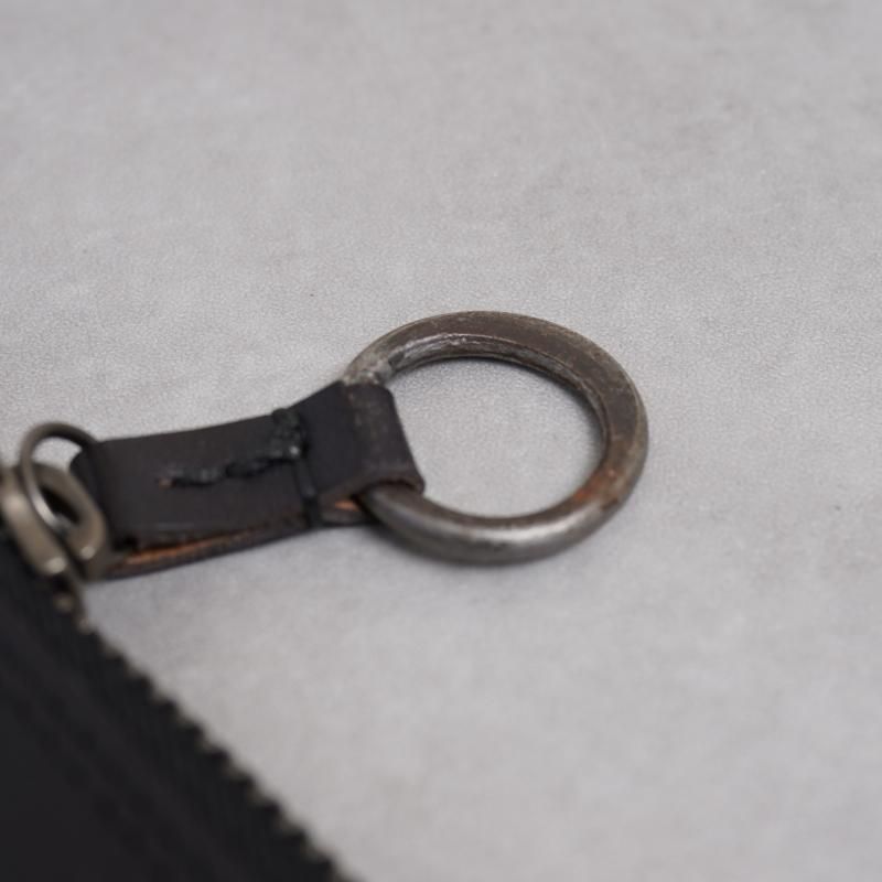 tagliovivo ꥪ  SMALL ZIPPED WALLET / H.D. CULATTA BLACK