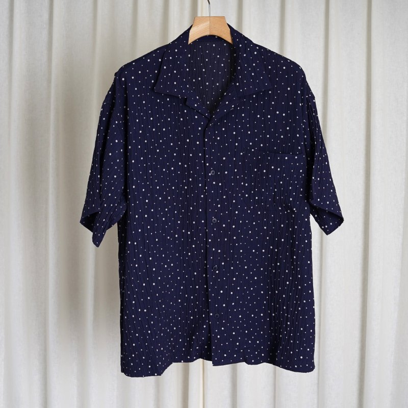 Porter Classic ポータークラシック】 ALOHA SHIRT CLASSY DOTS / NAVY - Avelia ONLINE  STORE