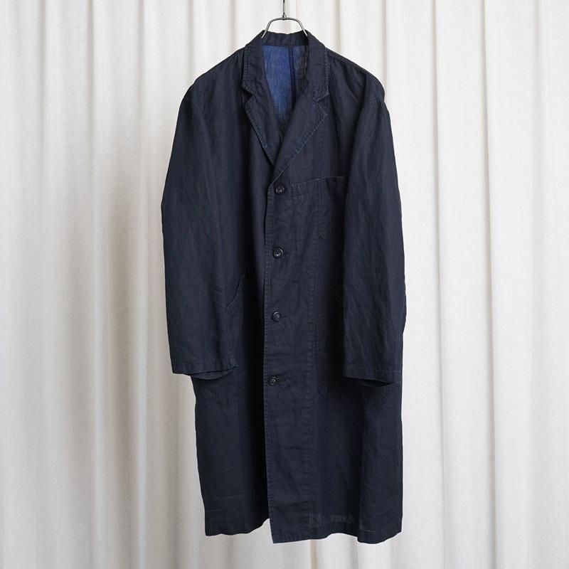 Porter Classic ݡ饷å  FARMER'S LINEN WORK COAT / NAVY