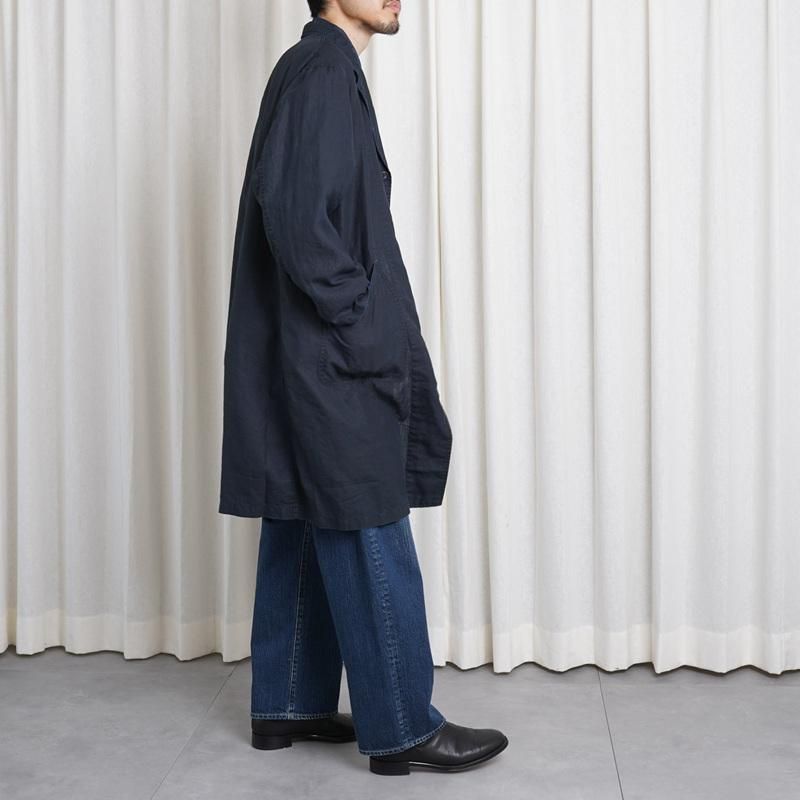 Porter Classic ݡ饷å  FARMER'S LINEN WORK COAT / NAVY