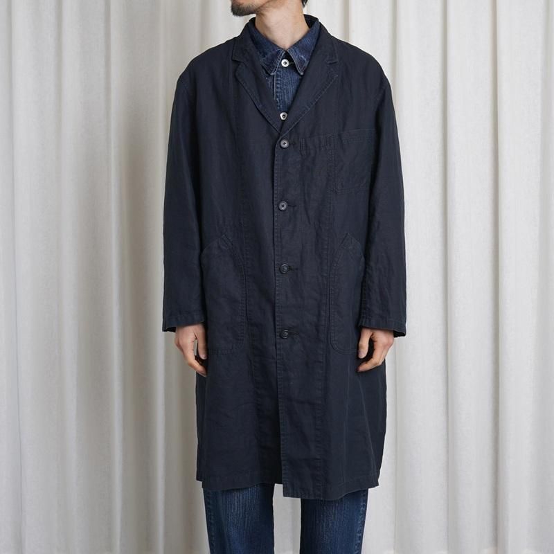 Porter Classic ݡ饷å  FARMER'S LINEN WORK COAT / NAVY