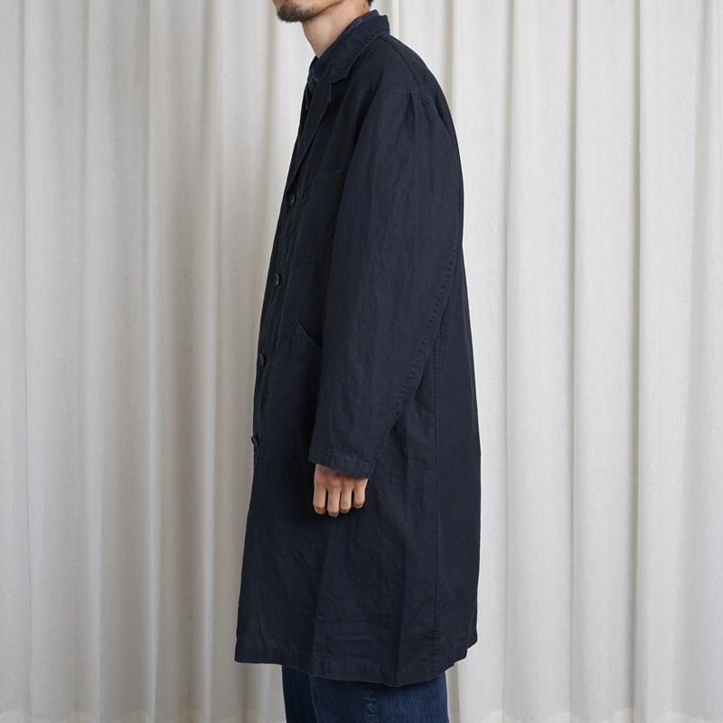 Porter Classic ݡ饷å  FARMER'S LINEN WORK COAT / NAVY