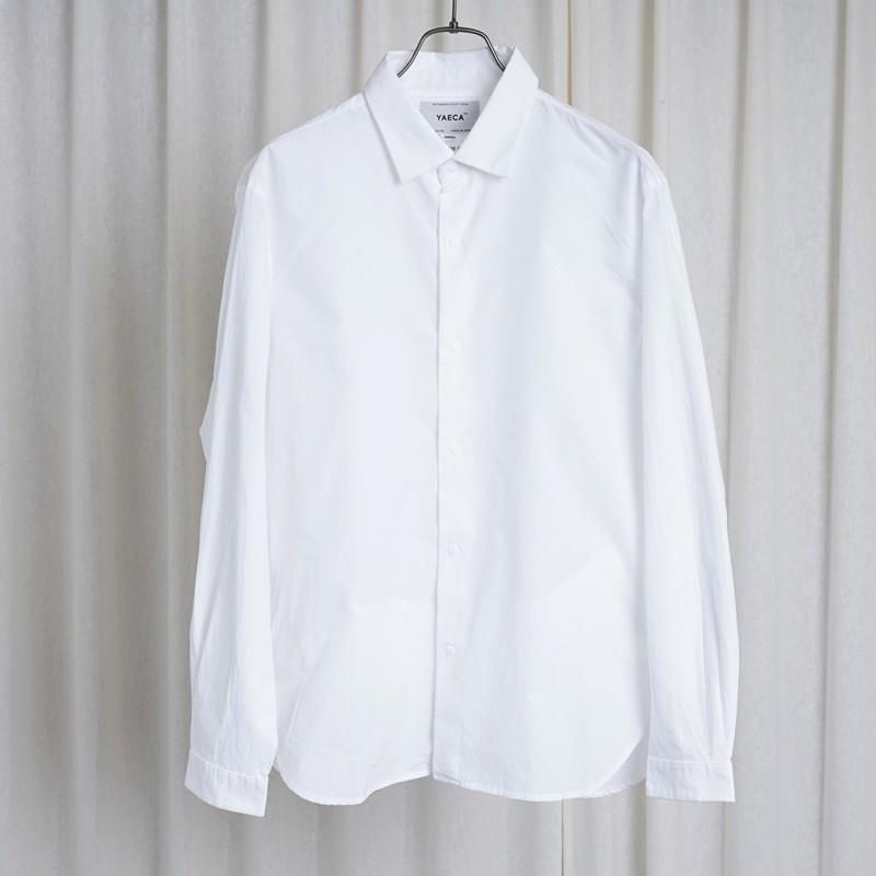 YAECA 䥨 COMFORT SHIRT RELAX LONG / WHITE