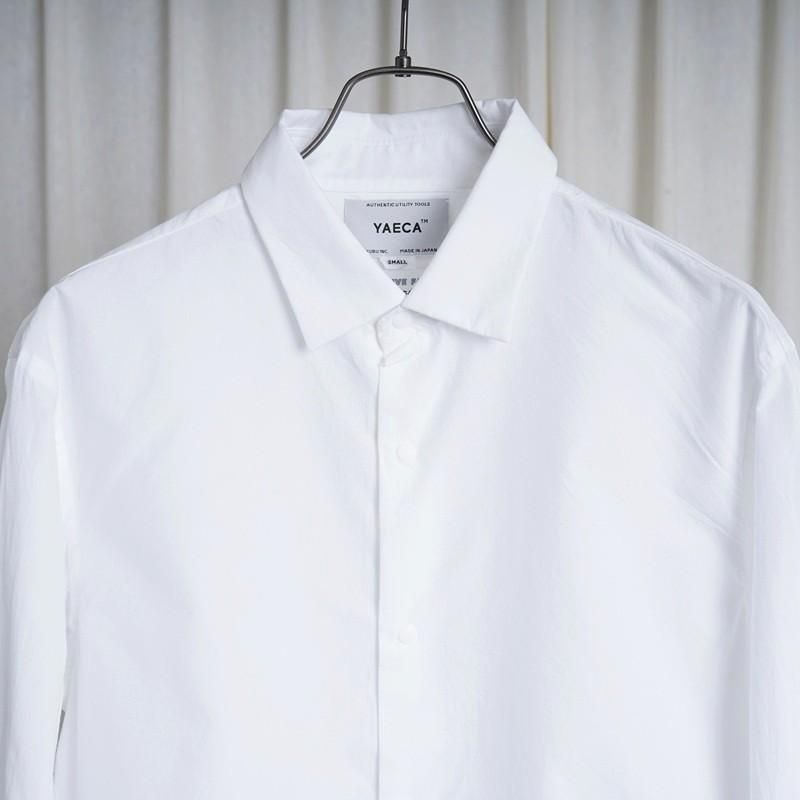 YAECA 䥨 COMFORT SHIRT RELAX LONG / WHITE