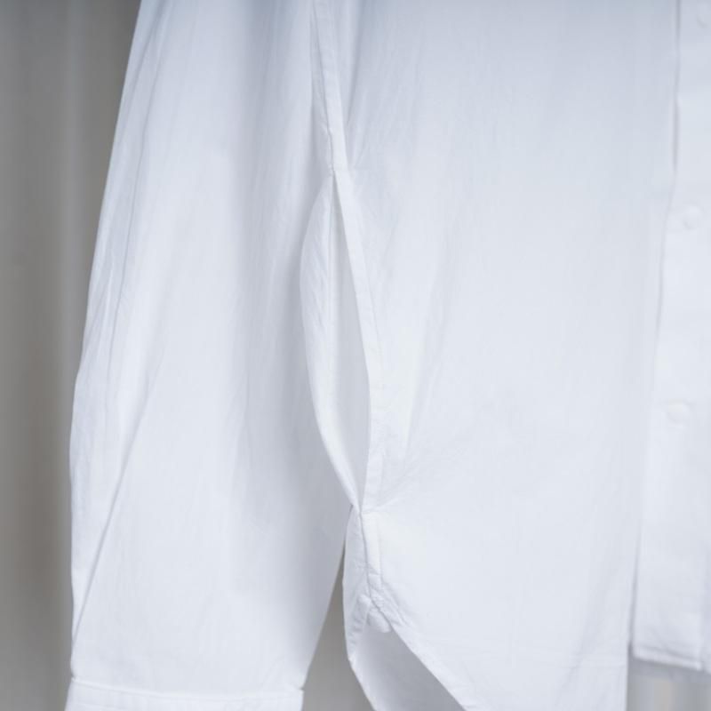 YAECA 䥨 COMFORT SHIRT RELAX LONG / WHITE