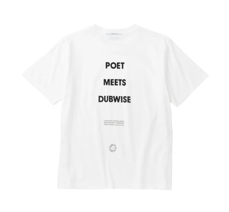 POET MEETS DUBWISE ݥå ߡ ֥磻 PMD LOGO T-SHIRT / WHITE

