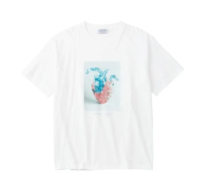 【POET MEETS DUBWISE ポエット ミーツ ダブワイズ】 KILLIMAN JAH LOW COLLAGE #2 T-SHIRT / WHITE