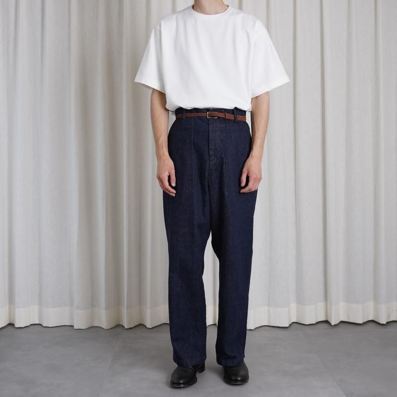 YAECA 䥨 LIKE WEAR BAKER PANTS / INDIGO