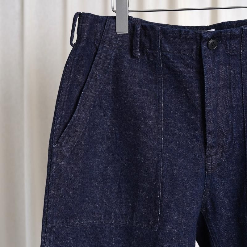 YAECA 䥨 LIKE WEAR BAKER PANTS / INDIGO