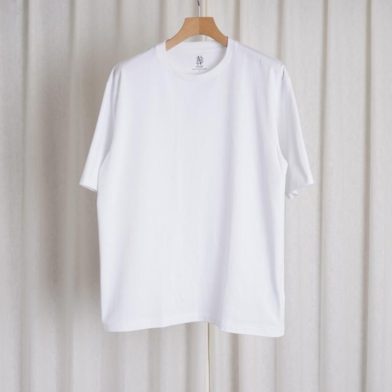 【BATONER バトナー】 MERIYASU T-SHIRT / WHITE