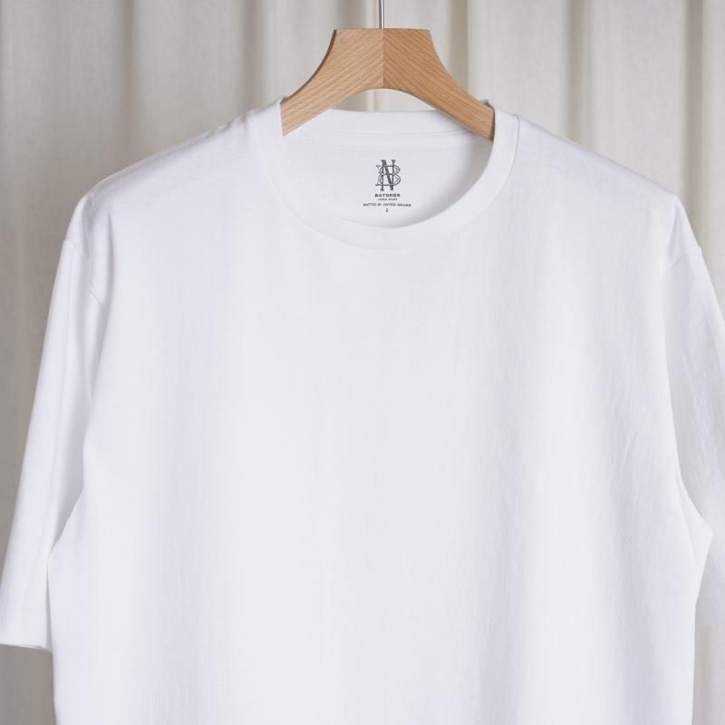 BATONER Хȥʡ MERIYASU T-SHIRT / WHITE
