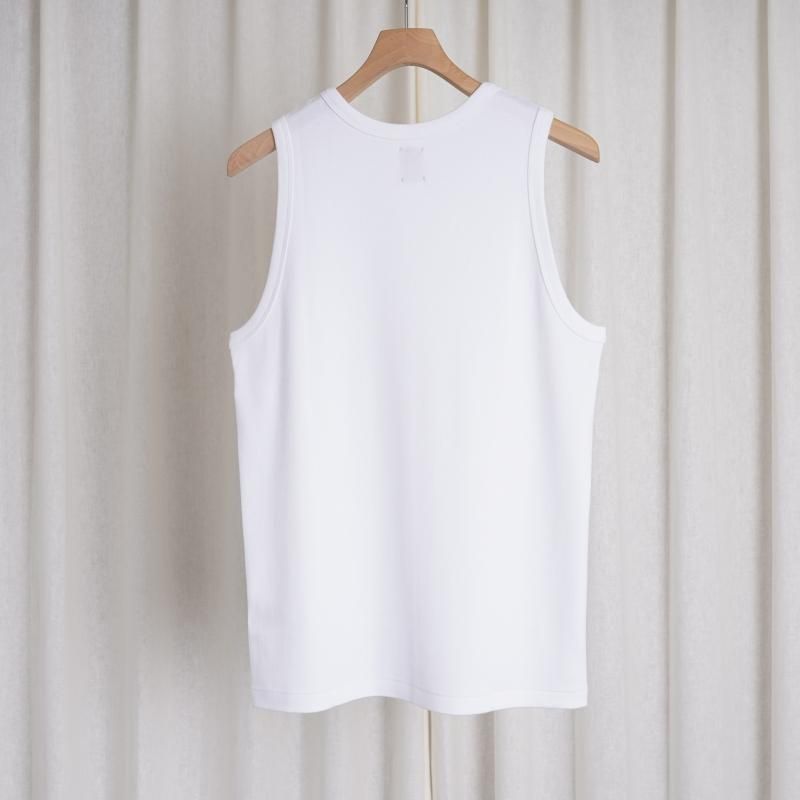 24SSۡBATONER Хȥʡ SUPER SOFT SEAMLESS INNER TANKTOP / WHITE