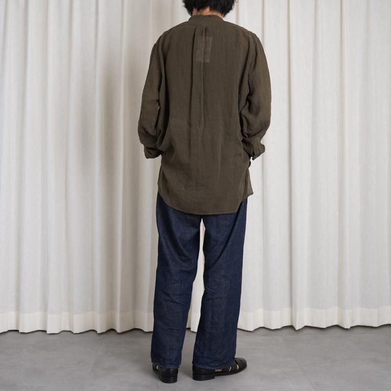  MAATEESONS ޡƥɥ󥺡 PULL OVER SHIRTS S LINEN / KHAKI
