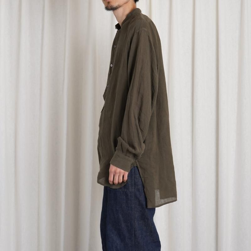  MAATEESONS ޡƥɥ󥺡 PULL OVER SHIRTS S LINEN / KHAKI