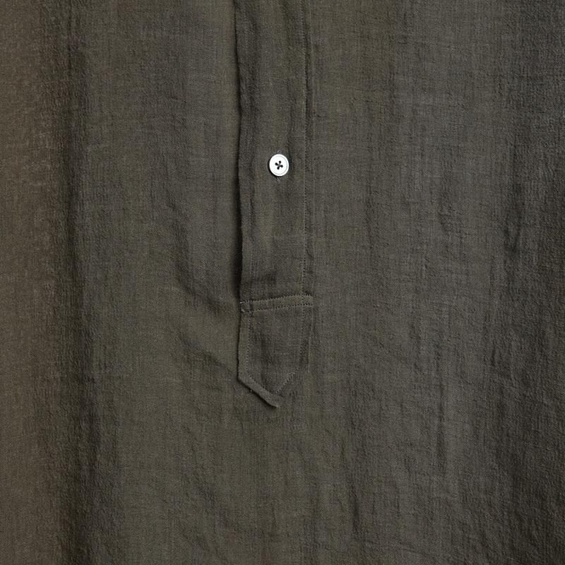  MAATEESONS ޡƥɥ󥺡 PULL OVER SHIRTS S LINEN / KHAKI