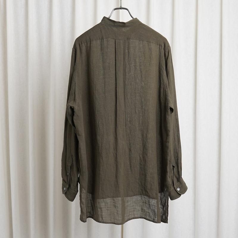  MAATEESONS ޡƥɥ󥺡 PULL OVER SHIRTS S LINEN / KHAKI