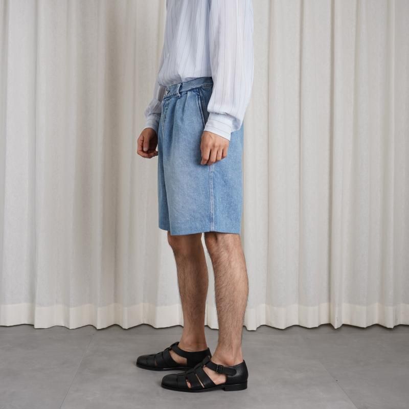 TANAKA ʥ THE KHAKI SHORTS / ASH BLEACH