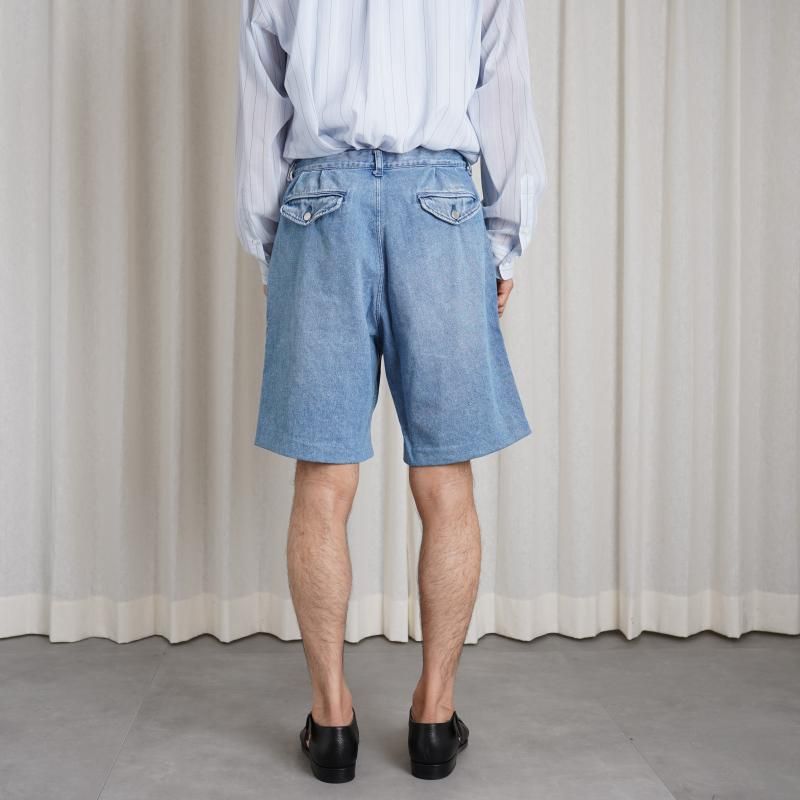 TANAKA ʥ THE KHAKI SHORTS / ASH BLEACH