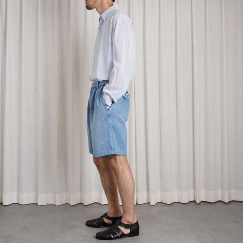 TANAKA ʥ THE KHAKI SHORTS / ASH BLEACH