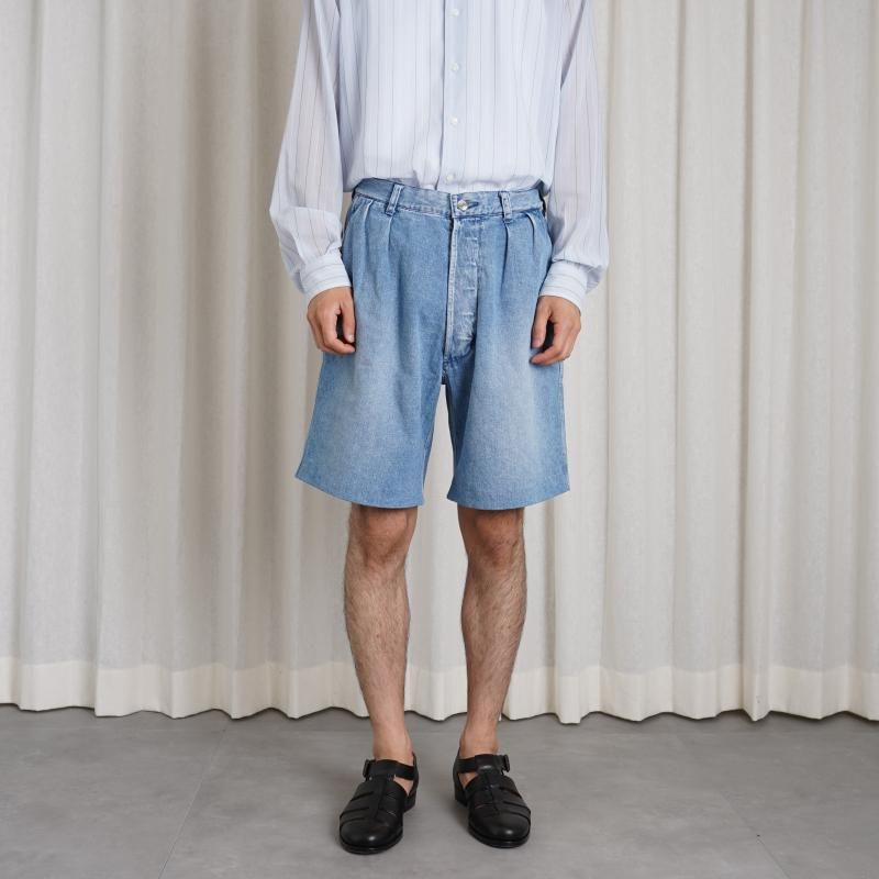 TANAKA ʥ THE KHAKI SHORTS / ASH BLEACH