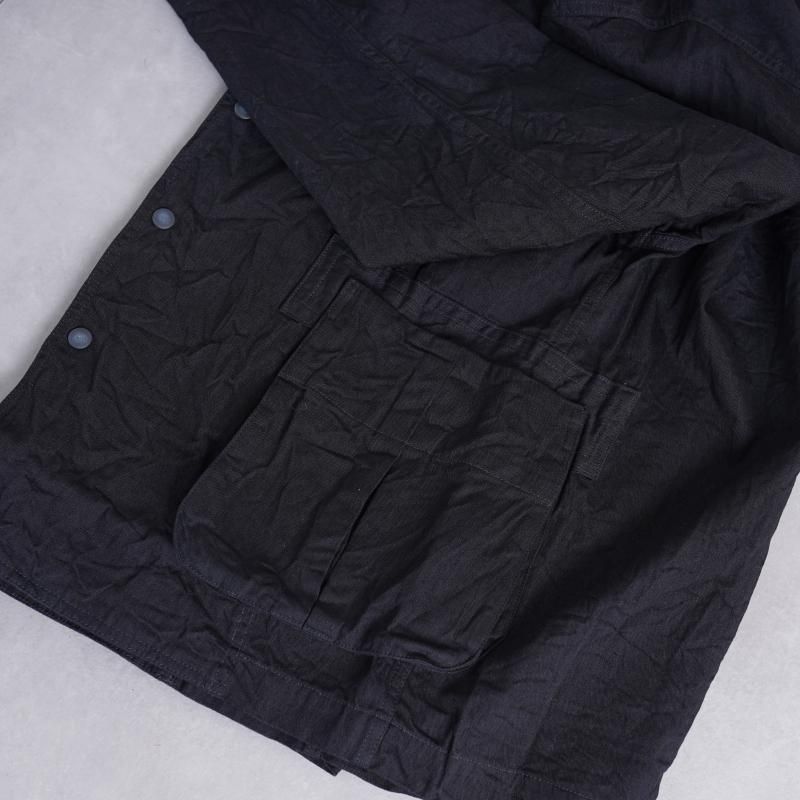 【Porter Classic ポータークラシック】 CLASSIC DENIM MIL-SHIRT JACKET / BLACK - Avelia  ONLINE STORE