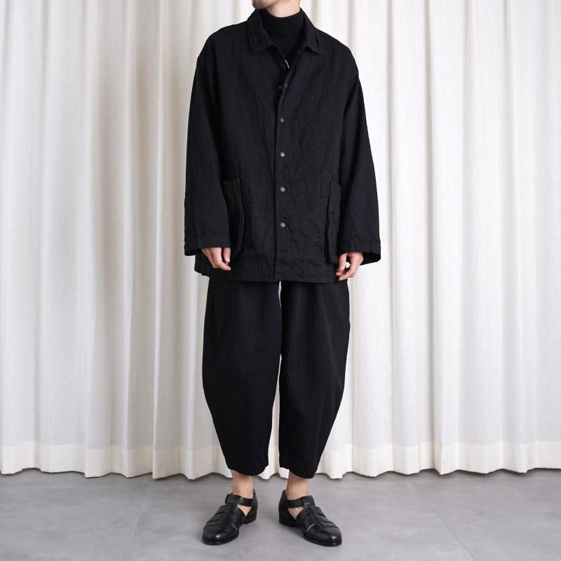 【Porter Classic ポータークラシック】 CLASSIC DENIM MIL-SHIRT JACKET / BLACK - Avelia  ONLINE STORE