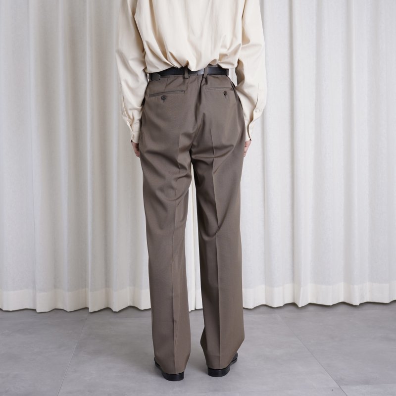 auralee LIGHT WOOL めずらしく MAX GABARDINEセットアップ 黒