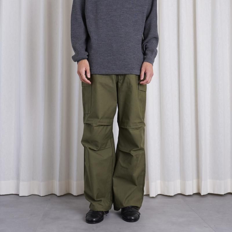 CIOTA  M-65 FIELD PANTS (SLUB YARN) / DARK OLIVE