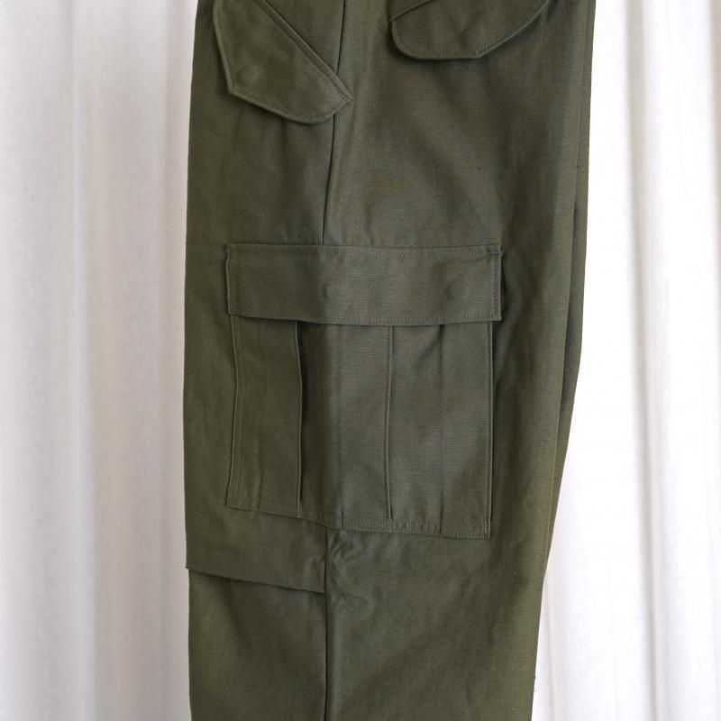 CIOTA  M-65 FIELD PANTS (SLUB YARN) / DARK OLIVE