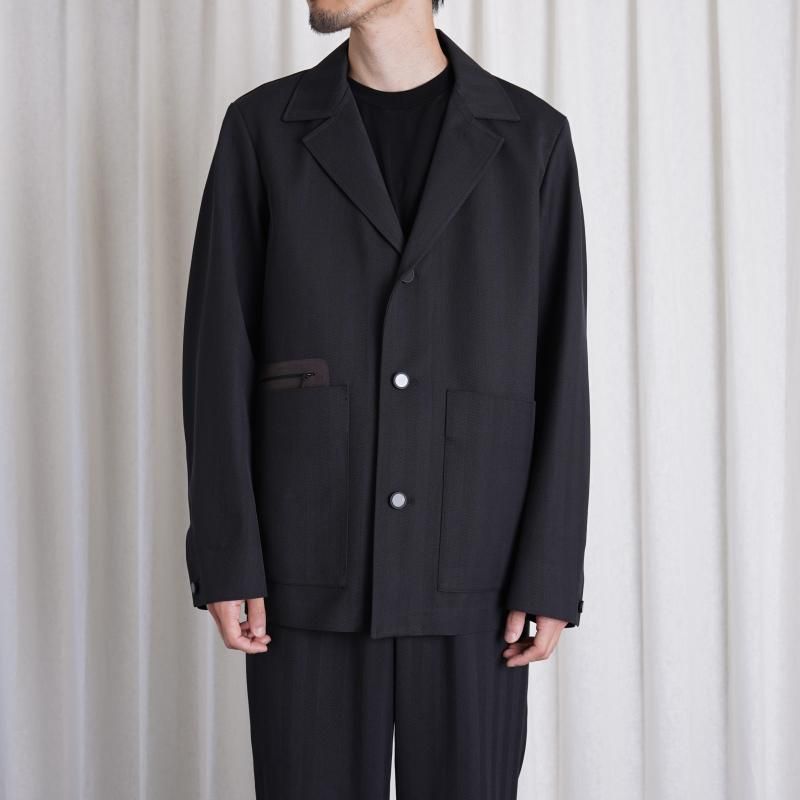 paratrait ѥȥ쥤ȡ  HERRINGBONE STALKING 3L JKT / BLACK
