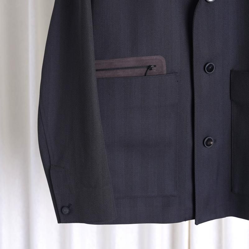 paratrait ѥȥ쥤ȡ  HERRINGBONE STALKING 3L JKT / BLACK
