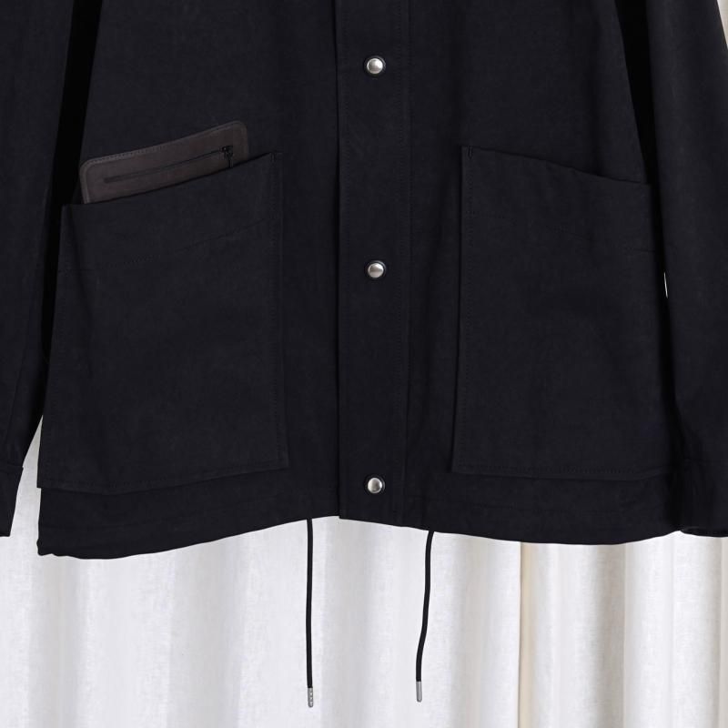 paratrait ѥȥ쥤ȡ  SHELL SKIN BLOUSON / BLACK
