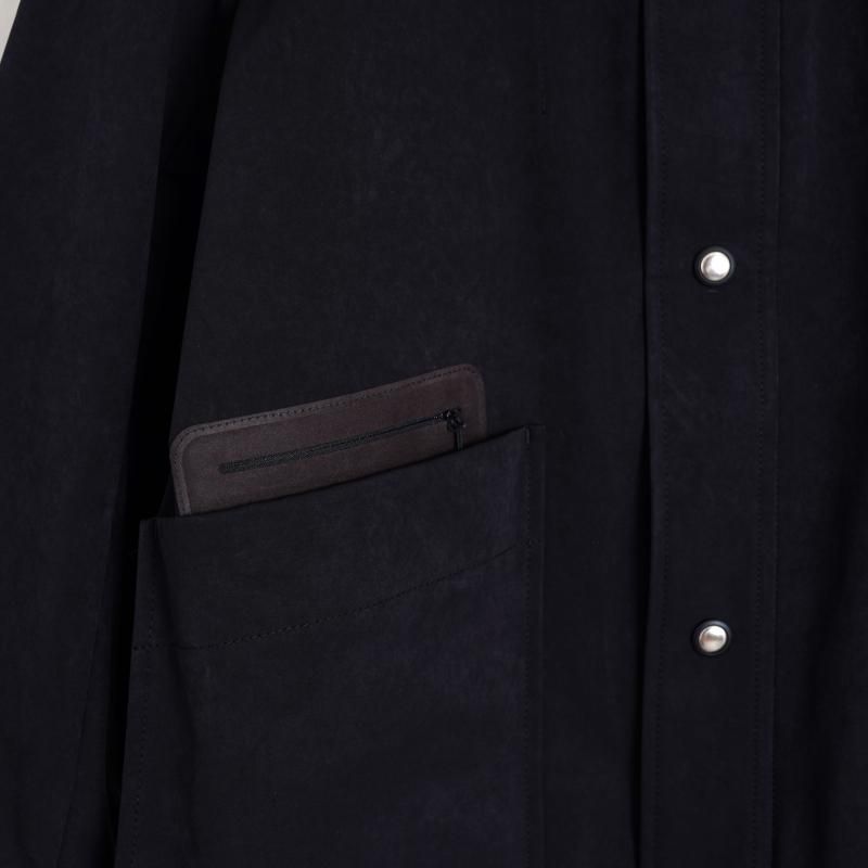 paratrait ѥȥ쥤ȡ  SHELL SKIN BLOUSON / BLACK

