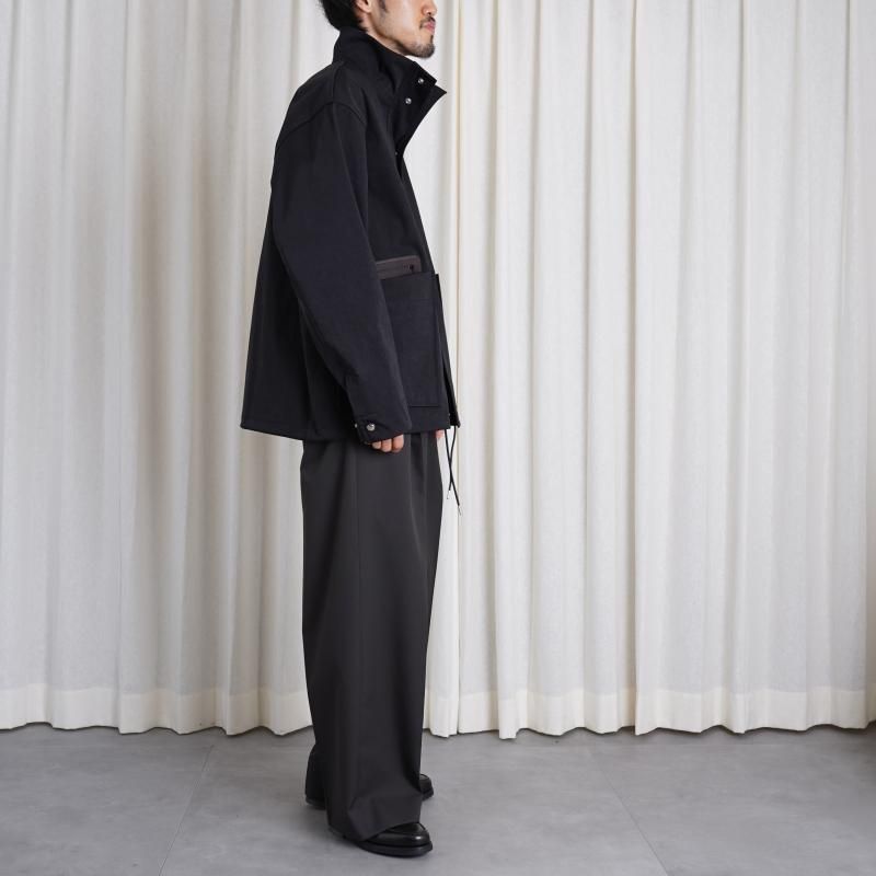 paratrait ѥȥ쥤ȡ  SHELL SKIN BLOUSON / BLACK
