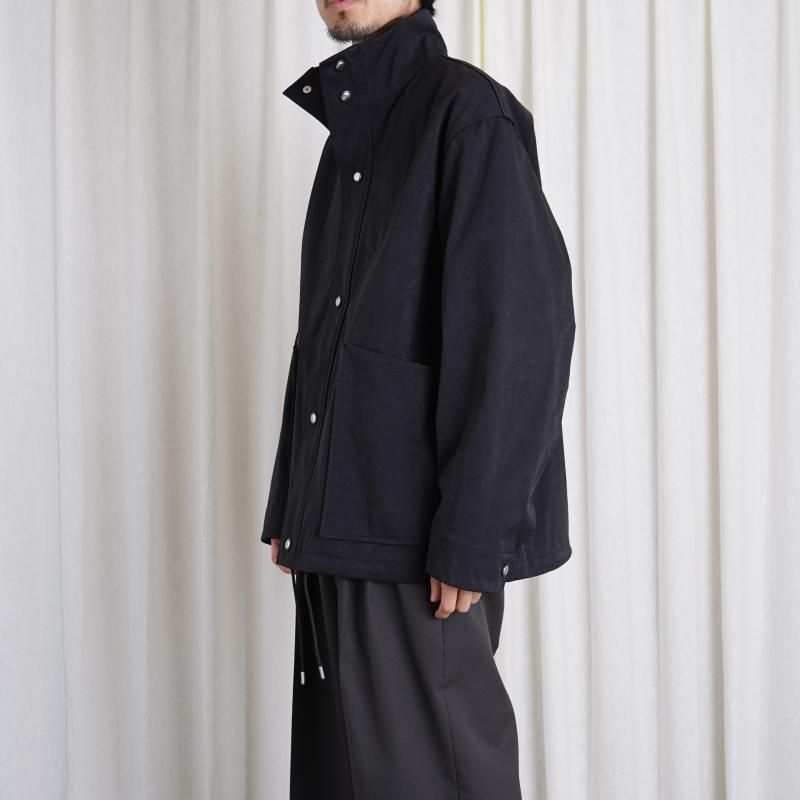 paratrait ѥȥ쥤ȡ  SHELL SKIN BLOUSON / BLACK
