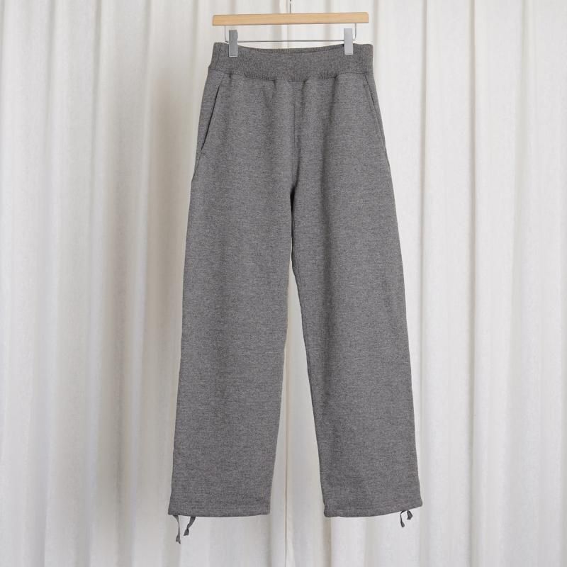 【25A/W Restock】 【Slopeslow スロープスロウ】 WOOL FRENCH TERRY TRUCK PANTS / TAUPE