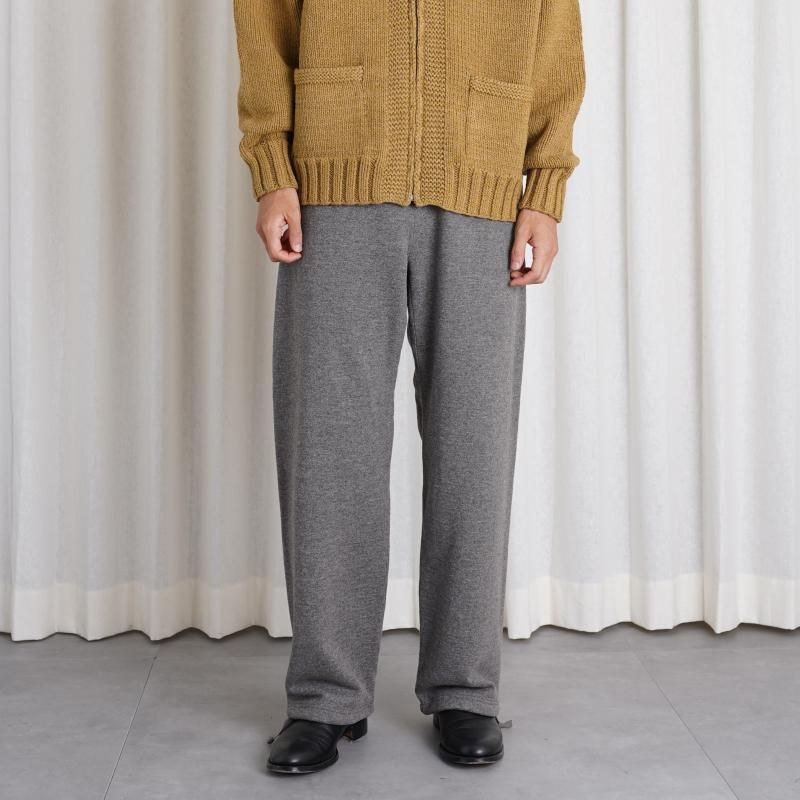  25A/W Restock Slopeslow ץ WOOL FRENCH TERRY TRUCK PANTS / TAUPE