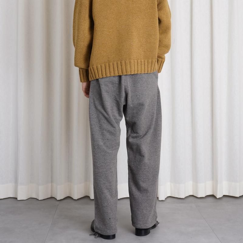  25A/W Restock Slopeslow ץ WOOL FRENCH TERRY TRUCK PANTS / TAUPE