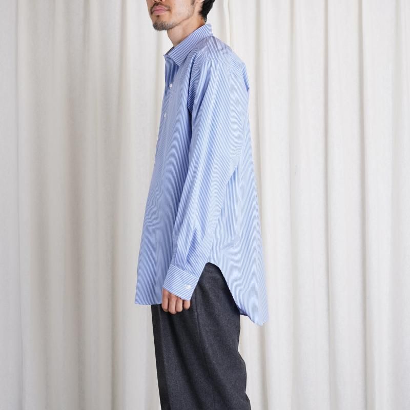 HEUGN 桼 ALAN SAX STRIPE / SAX BLUE