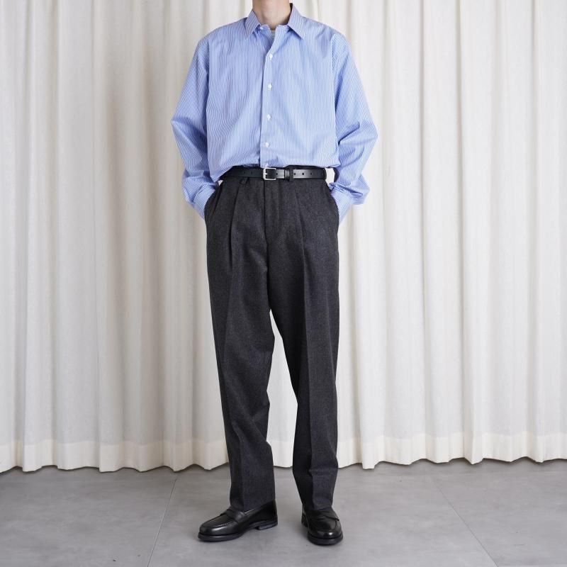 HEUGN 桼 ALAN SAX STRIPE / SAX BLUE