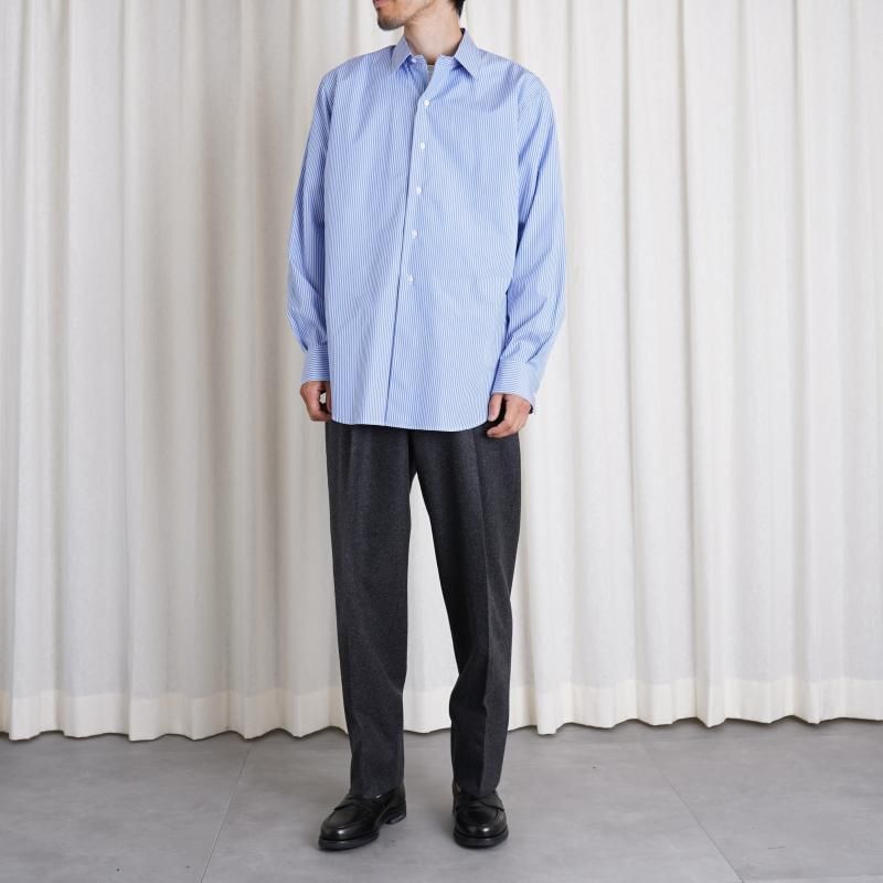 HEUGN 桼 ALAN SAX STRIPE / SAX BLUE