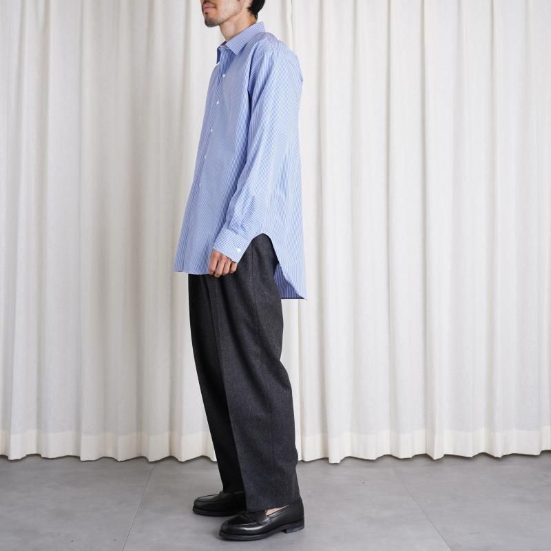 HEUGN 桼 ALAN SAX STRIPE / SAX BLUE