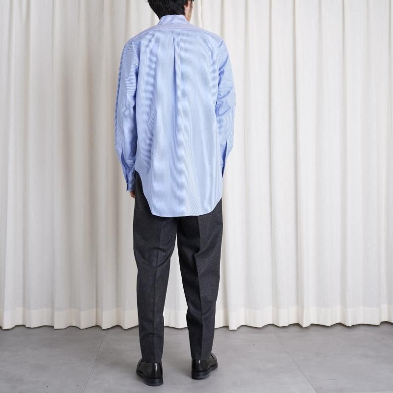 HEUGN 桼 ALAN SAX STRIPE / SAX BLUE