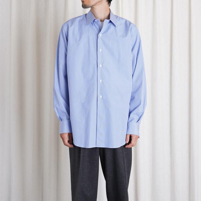 HEUGN 桼 ALAN SAX STRIPE / SAX BLUE
