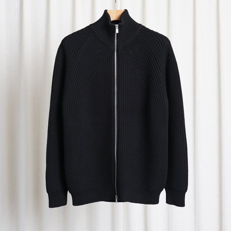 BATONER バトナー】 SIGNATURE DRIVERS KNIT / BLACK - Avelia ONLINE STORE