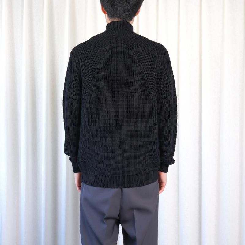 25A/WۡBATONER Хȥʡ SIGNATURE DRIVERS KNIT / BLACK

