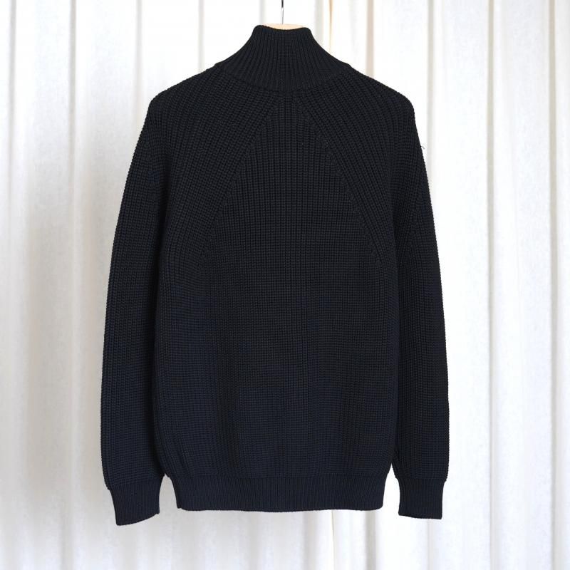 25A/WۡBATONER Хȥʡ SIGNATURE DRIVERS KNIT / BLACK

