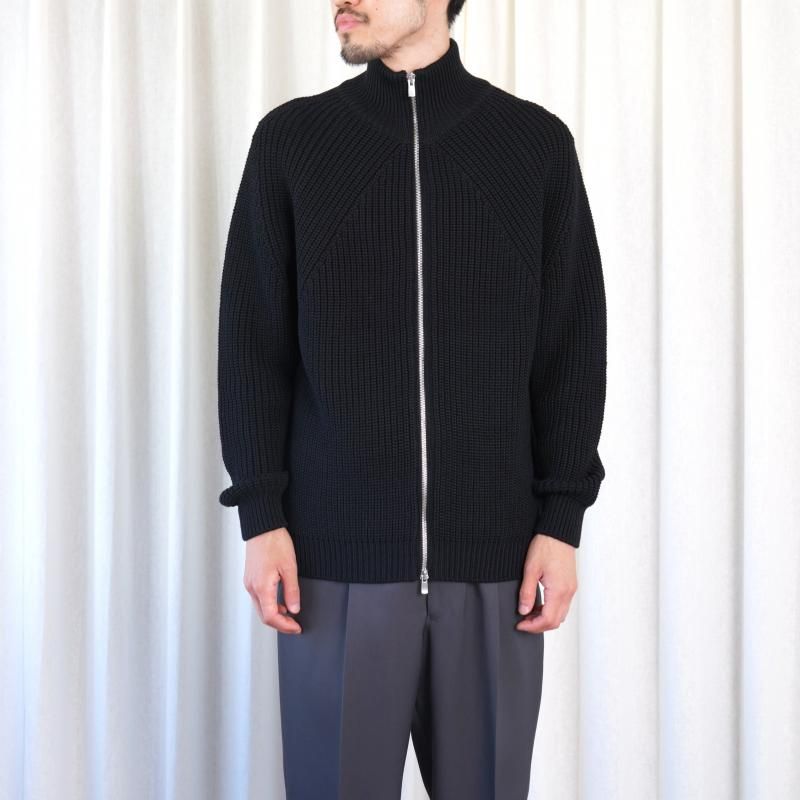 25A/WۡBATONER Хȥʡ SIGNATURE DRIVERS KNIT / BLACK
