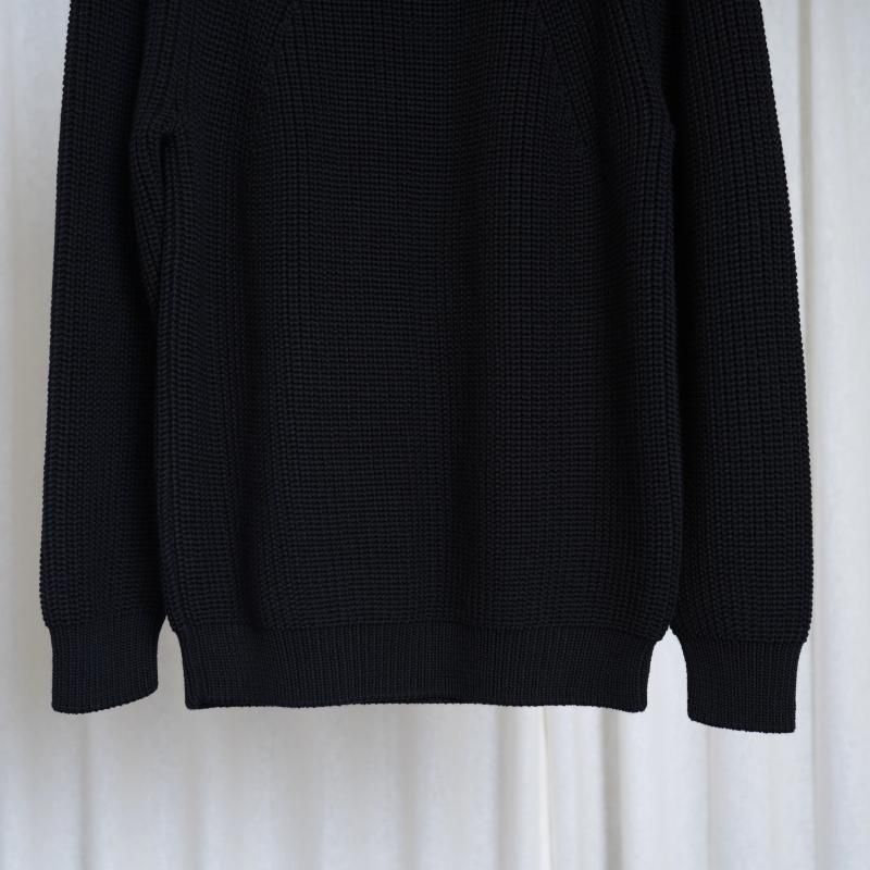 25A/WۡBATONER Хȥʡ SIGNATURE CREW NECK / BLACK
